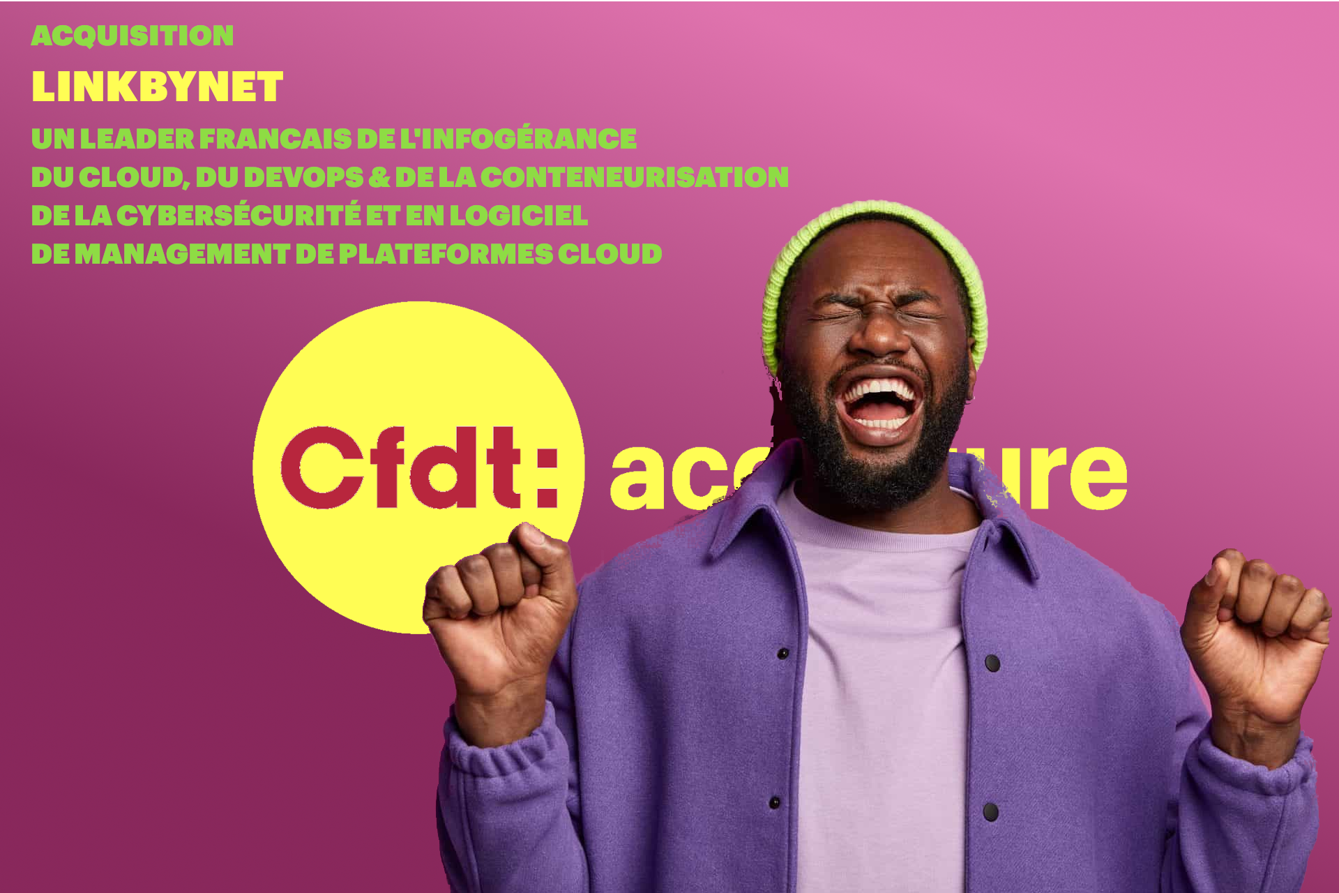 Accenture annonce son intention d’acquérir Linkbynet